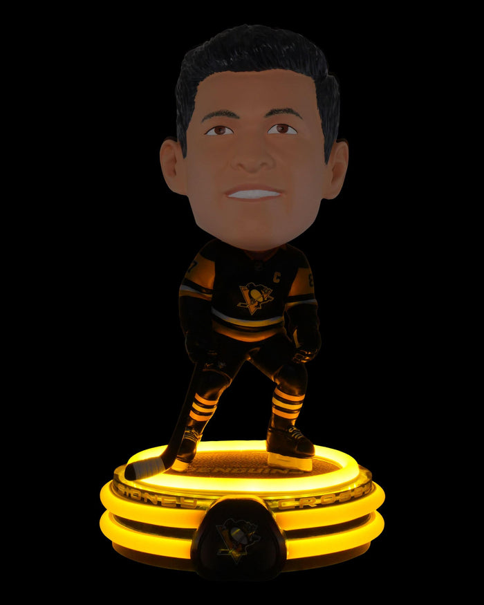Sidney Crosby Pittsburgh Penguins LED Neon Bighead Bobblehead FOCO - FOCO.com