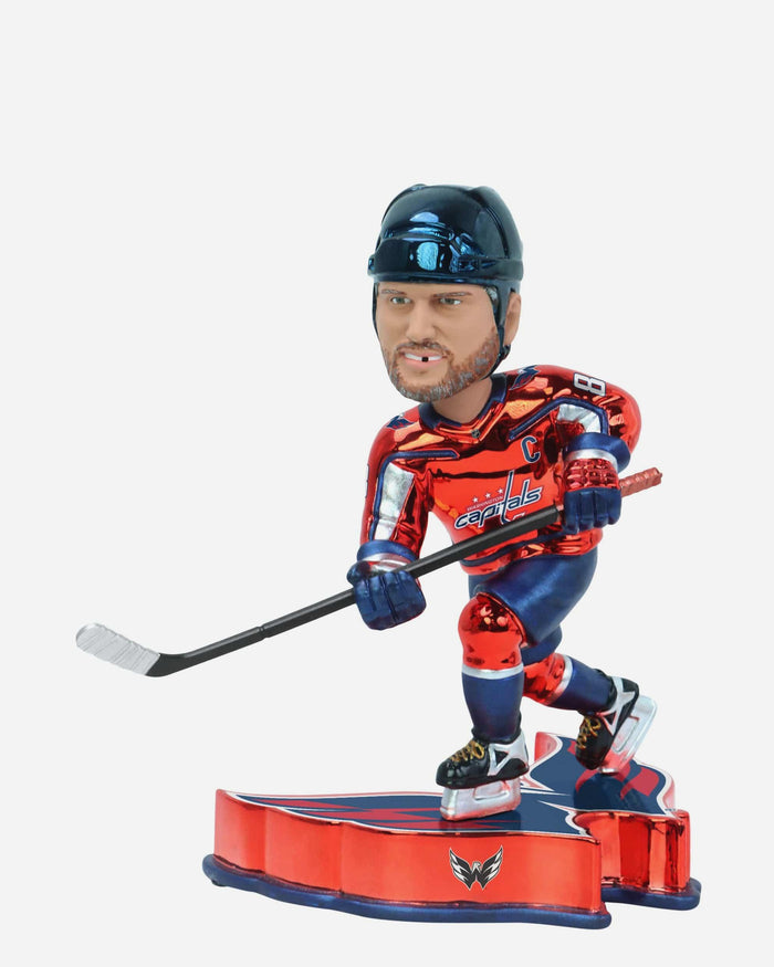 Alex Ovechkin Washington Capitals Electroplated Edition Bobblehead FOCO - FOCO.com