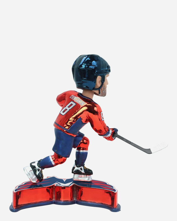 Alex Ovechkin Washington Capitals Electroplated Edition Bobblehead FOCO - FOCO.com