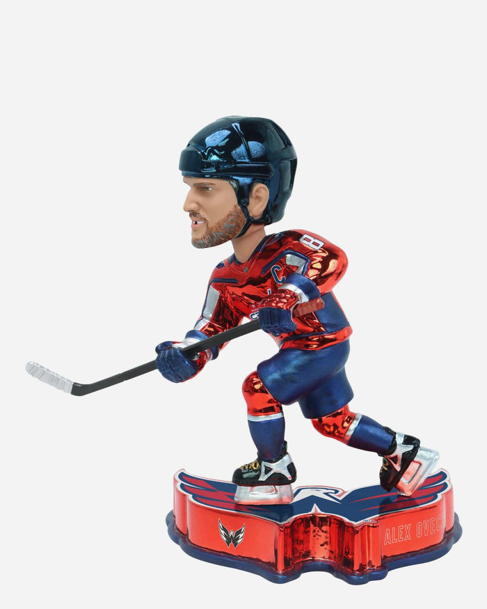 Alex Ovechkin Washington Capitals Electroplated Edition Bobblehead FOCO - FOCO.com