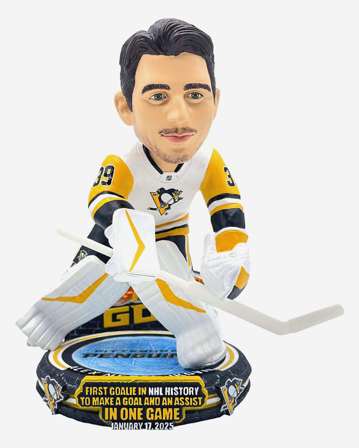 Alex Nedeljkovic Pittsburgh Penguins Goalie Goal Bobblehead FOCO - FOCO.com