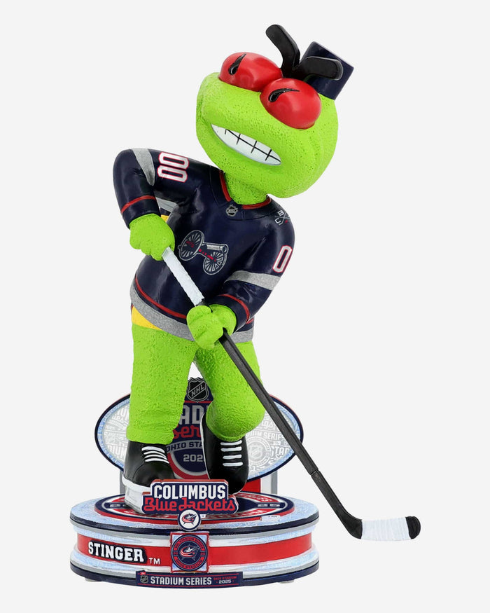 Stinger Columbus Blue Jackets 2025 Stadium Series Mascot Bobblehead FOCO - FOCO.com