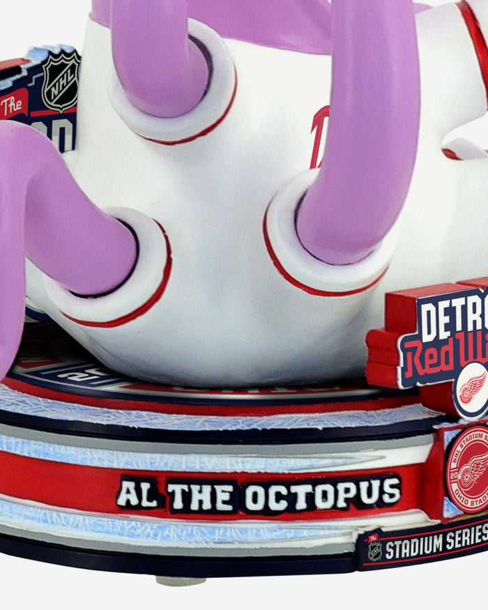 Al the Octopus Detroit Red Wings 2025 Stadium Series Mascot Bobblehead FOCO - FOCO.com