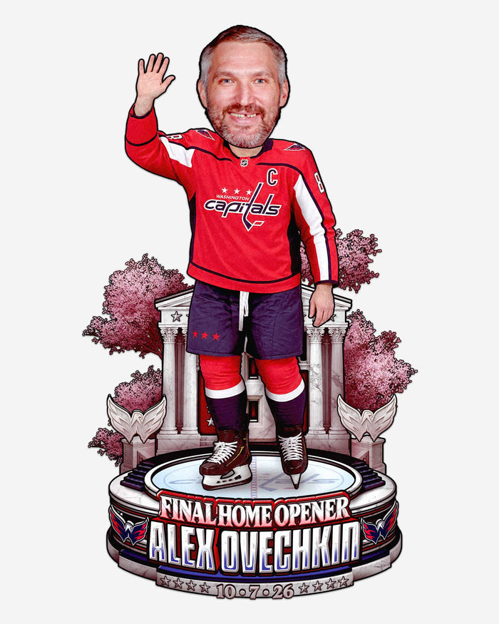 Alex Ovechkin Washington Capitals Final Home Opener Bobblehead FOCO - FOCO.com