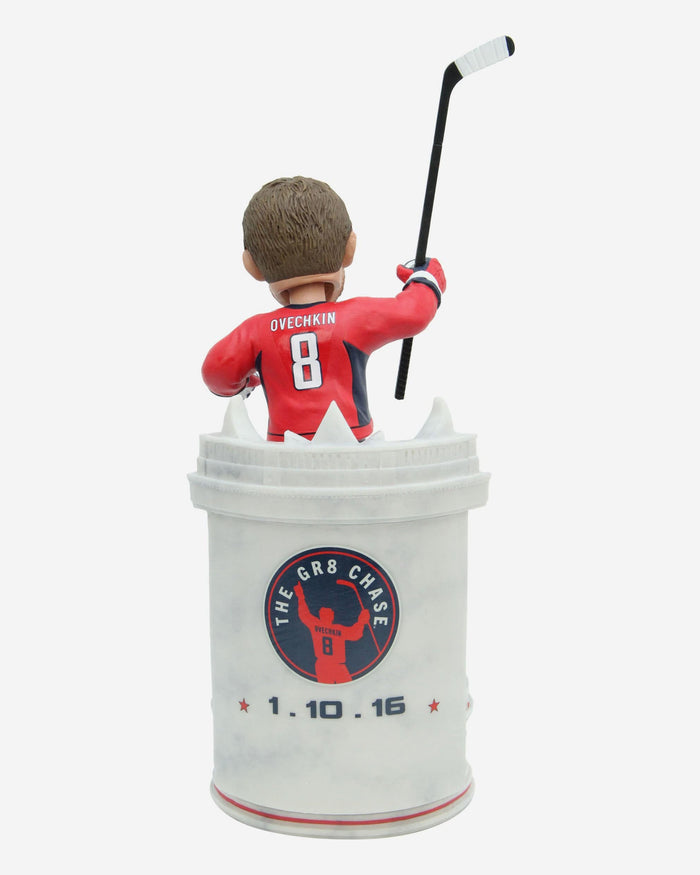 Alex Ovechkin Washington Capitals 500th Goal Bobblehead FOCO - FOCO.com