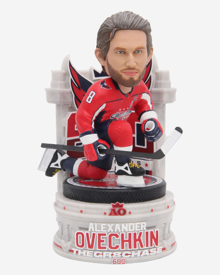 Alex Ovechkin Washington Capitals 600th Goal Bobblehead FOCO - FOCO.com