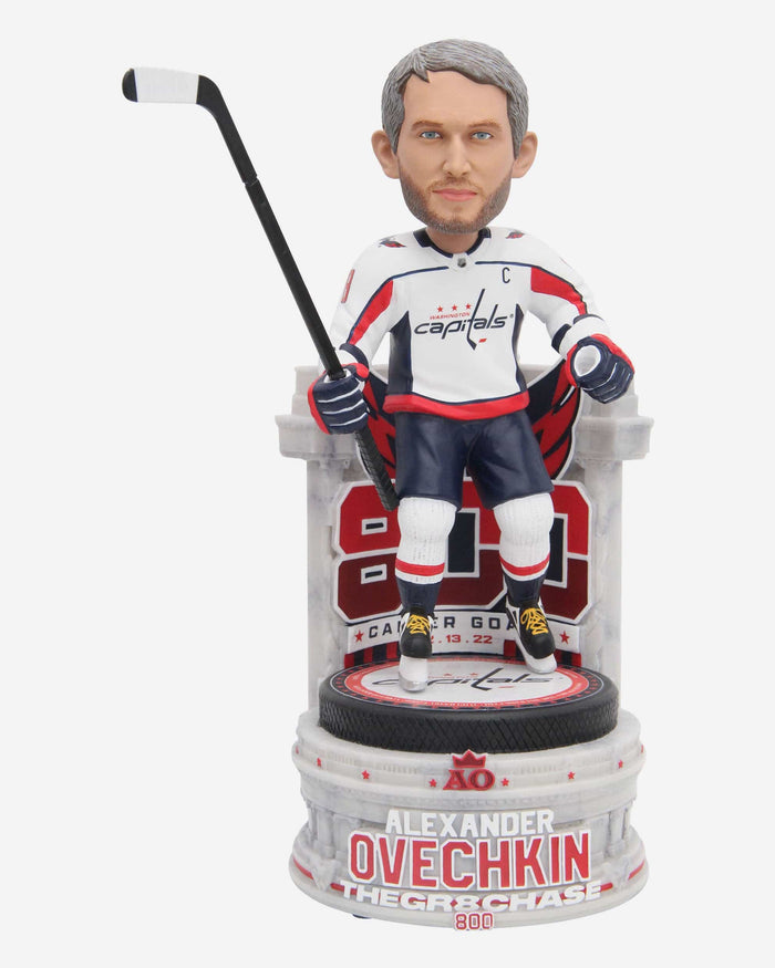 Alex Ovechkin Washington Capitals 800th Goal Bobblehead FOCO - FOCO.com
