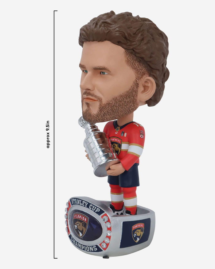 Matthew Tkachuk Florida Panthers 2024 Stanley Cup Champions Ring Base Bighead Bobblehead FOCO - FOCO.com