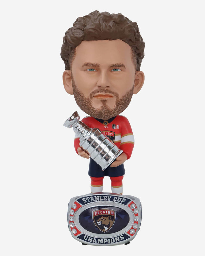 Matthew Tkachuk Florida Panthers 2024 Stanley Cup Champions Ring Base Bighead Bobblehead FOCO - FOCO.com