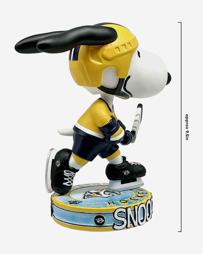 Nashville Predators Snoopy Peanuts Bighead Bobblehead FOCO - FOCO.com