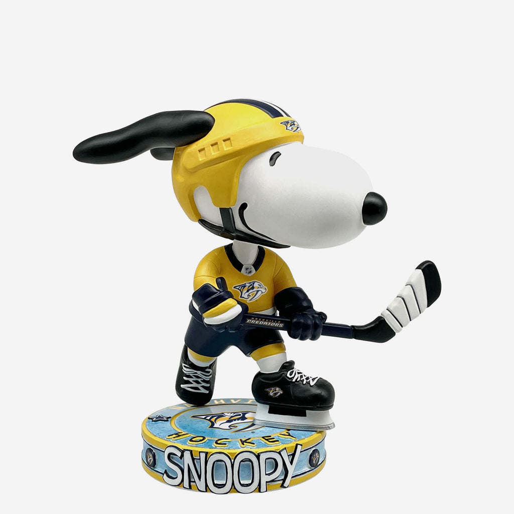 Nashville Predators Snoopy Peanuts Bighead Bobblehead FOCO - FOCO.com