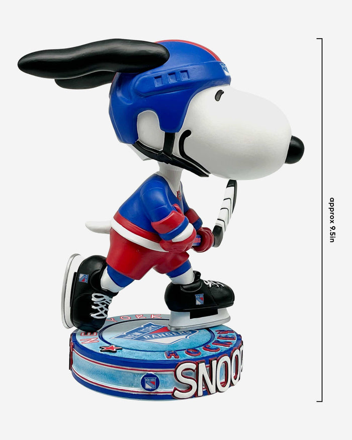 New York Rangers Snoopy Peanuts Bighead Bobblehead FOCO - FOCO.com