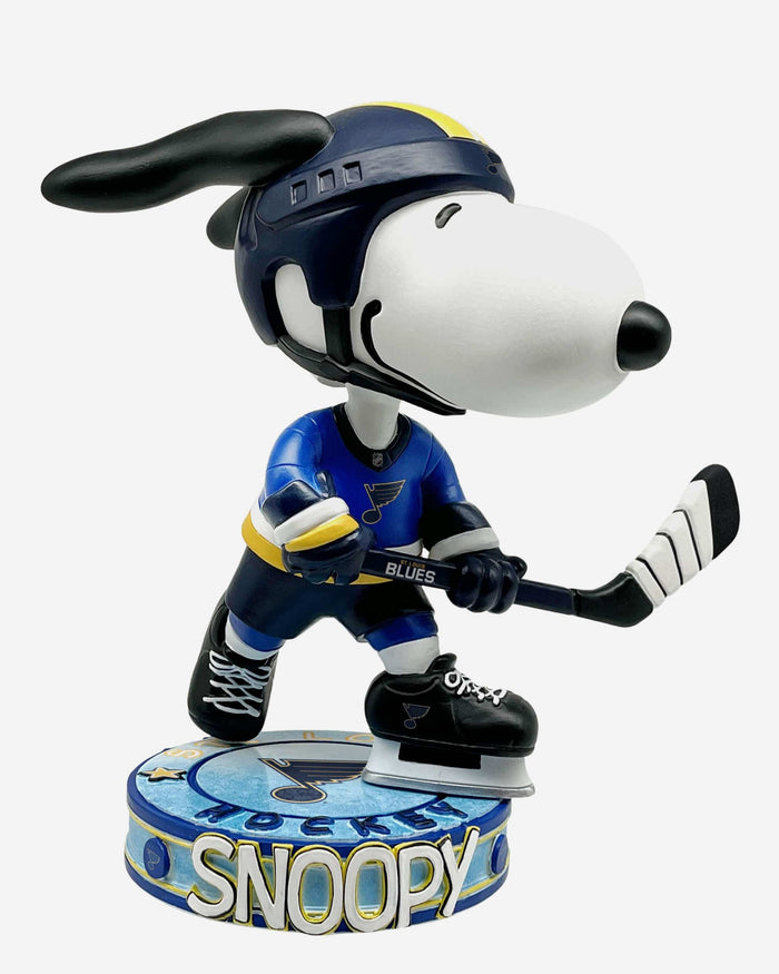 St Louis Blues Snoopy Peanuts Bighead Bobblehead FOCO - FOCO.com