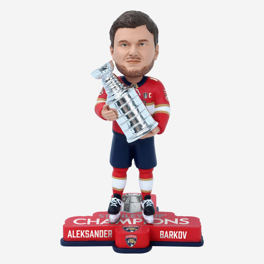 Aleksander Barkov Florida Panthers 2024 Stanley Cup Champions Bobblehead FOCO - FOCO.com