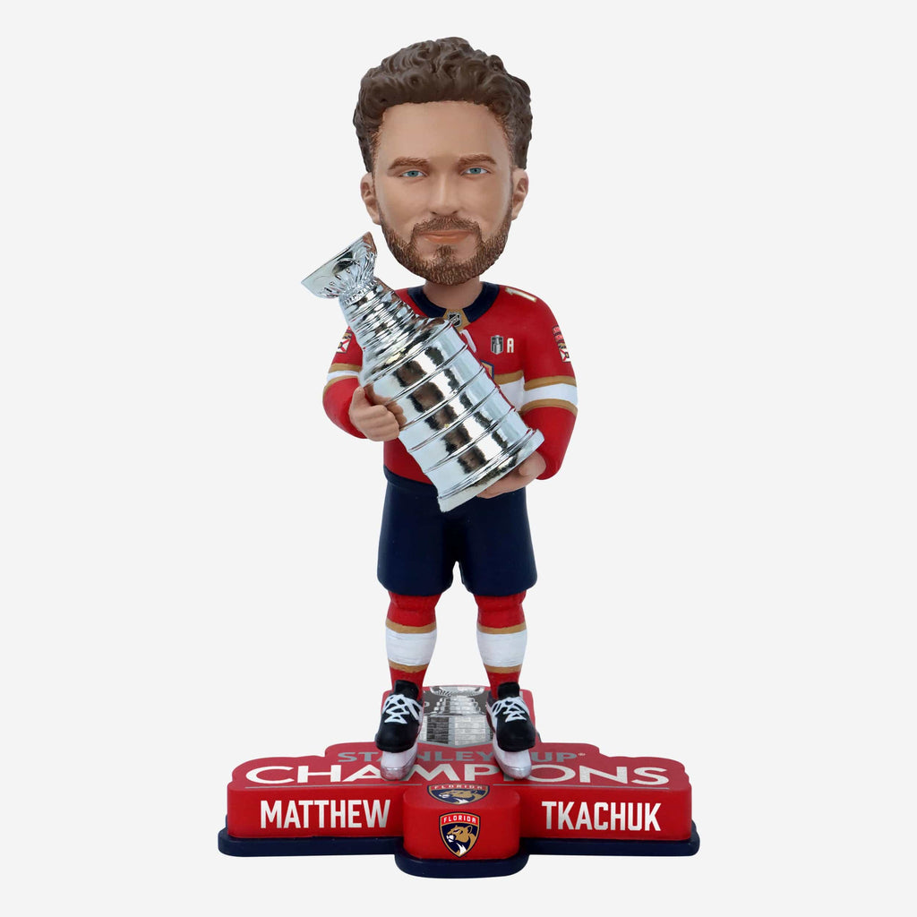 Matthew Tkachuk Florida Panthers 2024 Stanley Cup Champions Bobblehead FOCO - FOCO.com