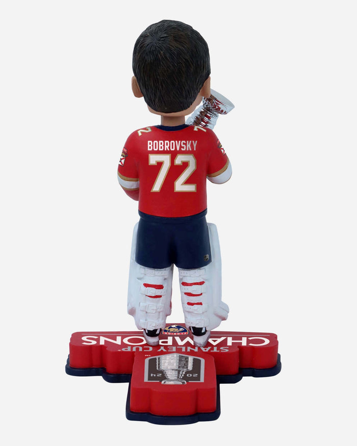 Sergei Bobrovsky Florida Panthers 2024 Stanley Cup Champions Bobblehead FOCO - FOCO.com