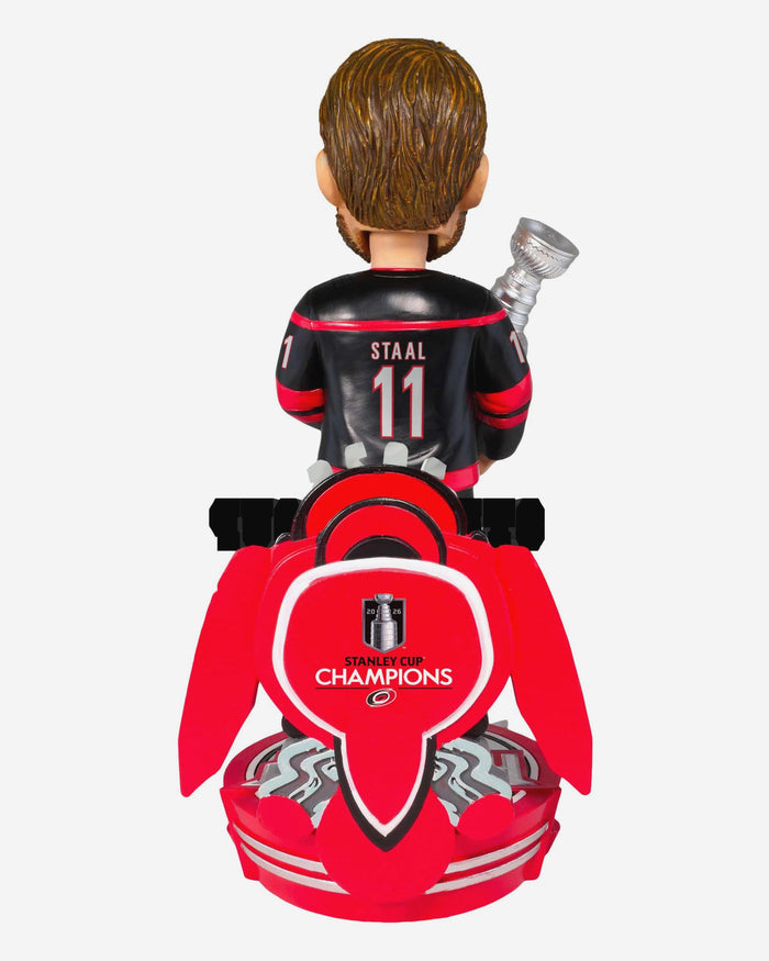 Jordan Staal Carolina Hurricanes 2026 Stanley Cup Champions Celebration Bobblehead FOCO - FOCO.com
