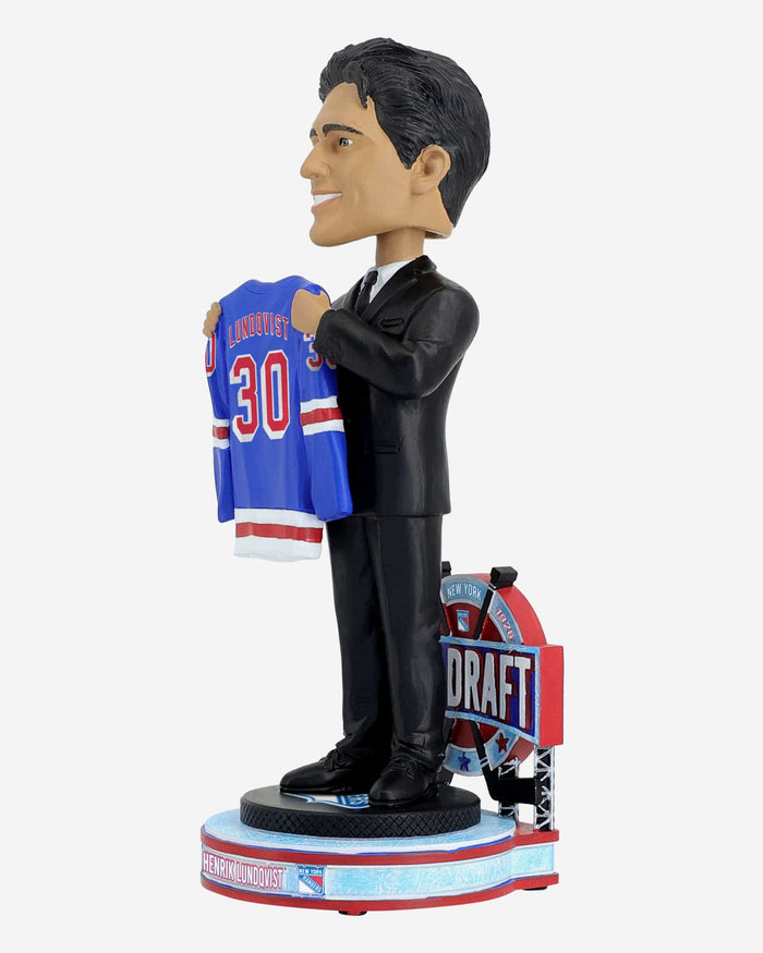 Henrik Lundqvist New York Rangers 2000 Draft Pick Bobblehead FOCO - FOCO.com