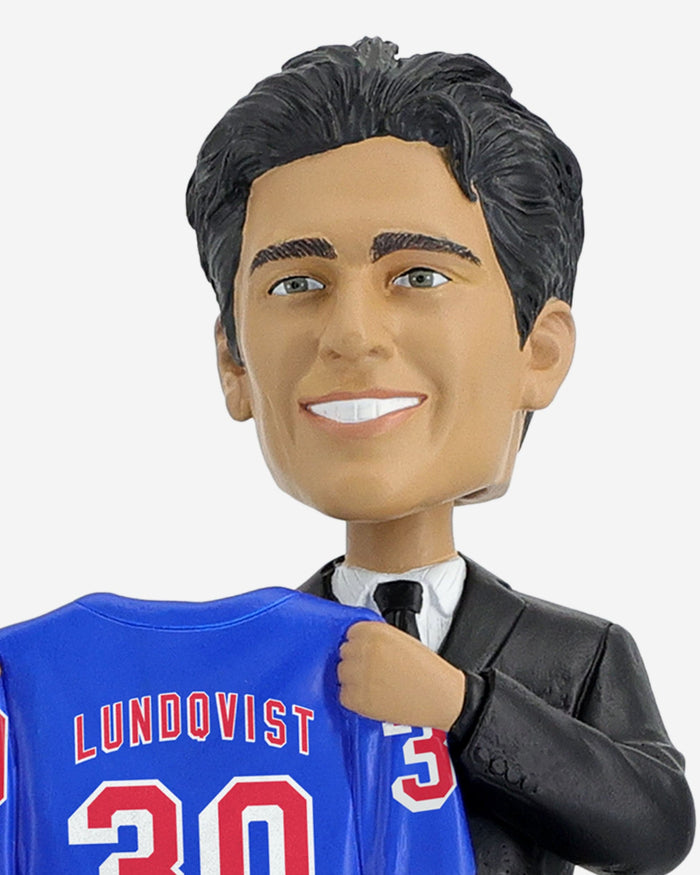 Henrik Lundqvist New York Rangers 2000 Draft Pick Bobblehead FOCO - FOCO.com