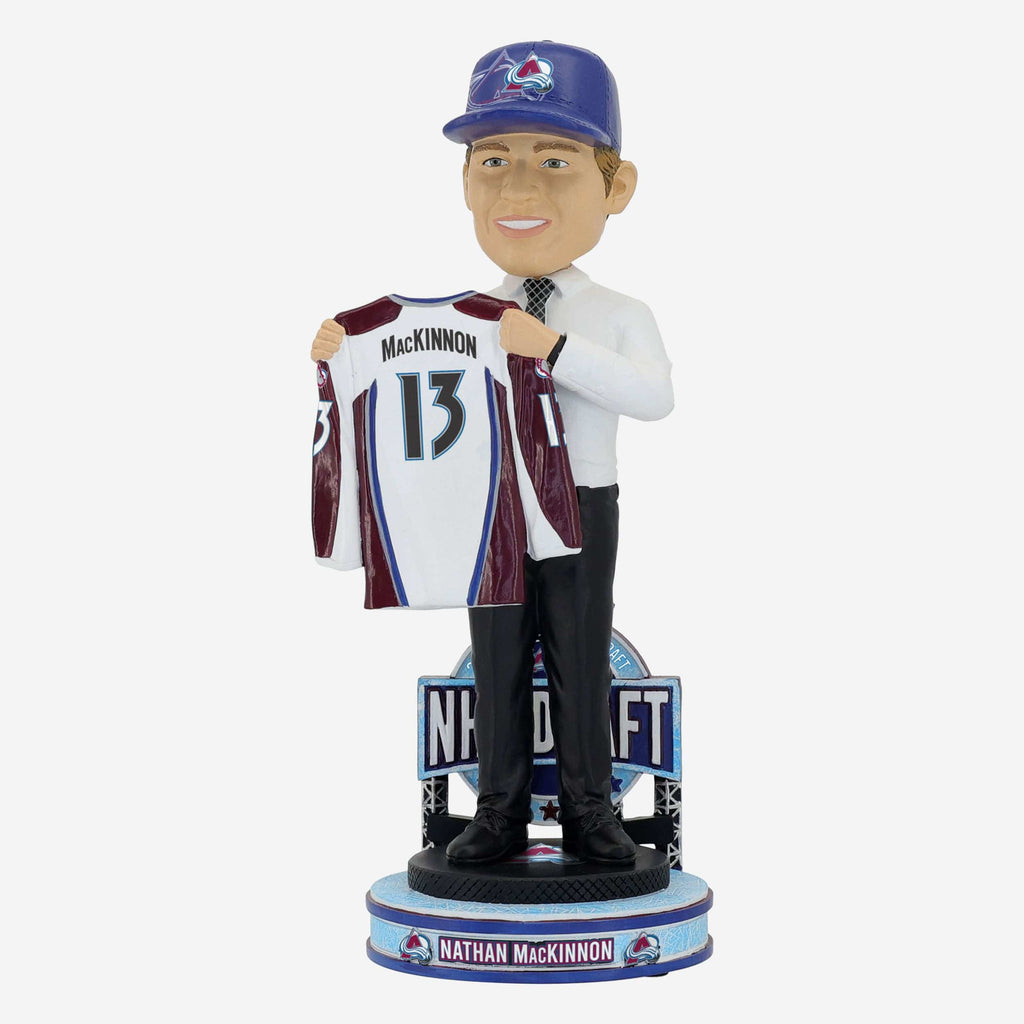 Nathan Mackinnon Colorado Avalanche 2013 Draft Pick Bobblehead FOCO - FOCO.com