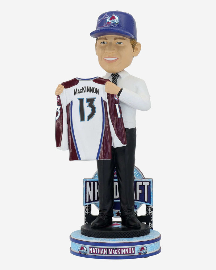 Nathan Mackinnon Colorado Avalanche 2013 Draft Pick Bobblehead FOCO - FOCO.com