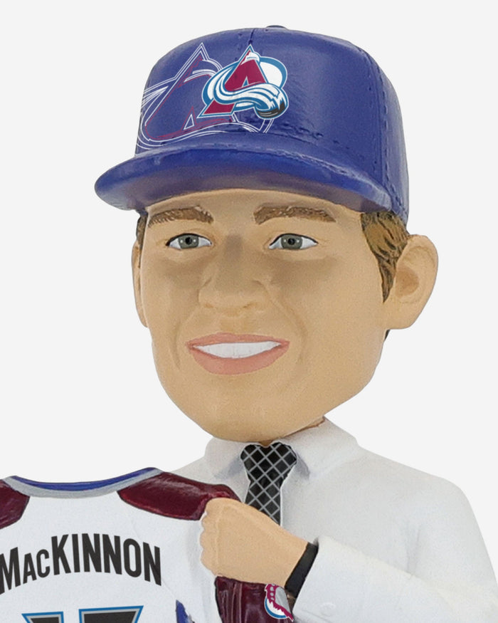 Nathan Mackinnon Colorado Avalanche 2013 Draft Pick Bobblehead FOCO - FOCO.com