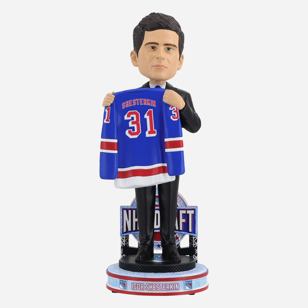 Igor Shesterkin New York Rangers 2014 NHL Draft Pick Bobblehead FOCO - FOCO.com
