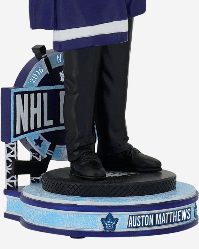 Auston Matthews Toronto Maple Leafs 2016 Draft Pick Bobblehead FOCO - FOCO.com