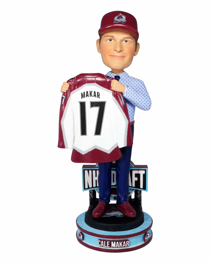 Cale Makar Colorado Avalanche 2017 NHL Draft Pick Bobblehead
