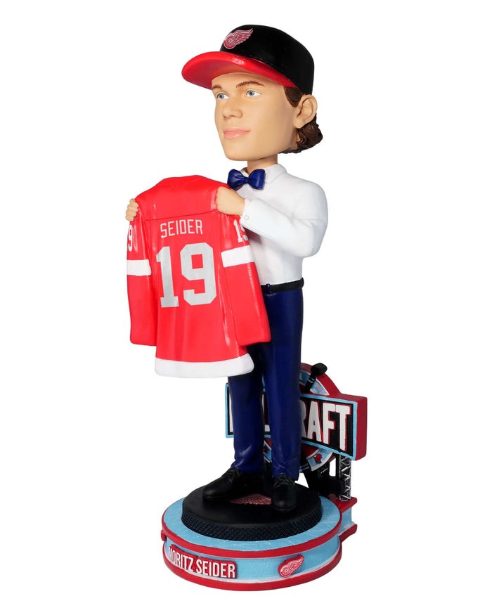 Moritz Seider Detroit Red Wings 2019 NHL Draft Pick Bobblehead