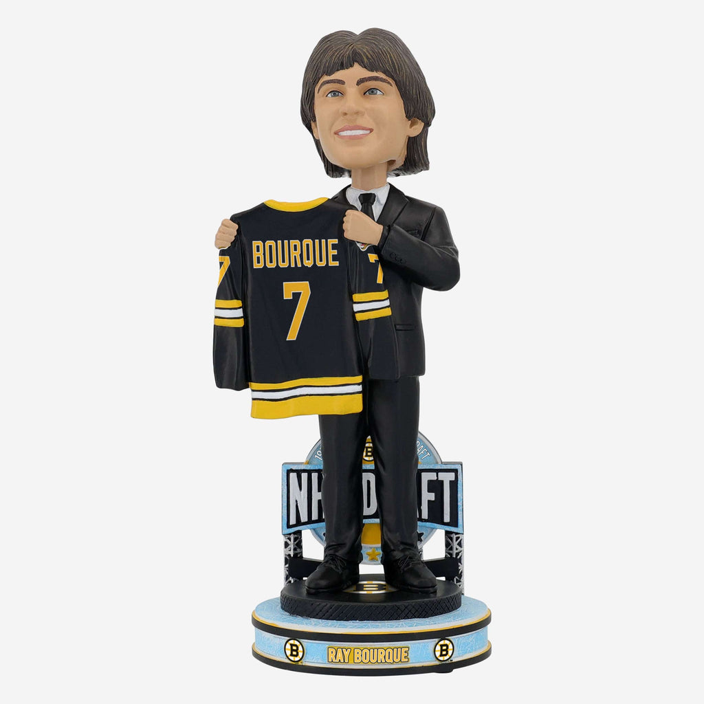 Ray Bourque Boston Bruins 1979 Draft Pick Bobblehead FOCO - FOCO.com