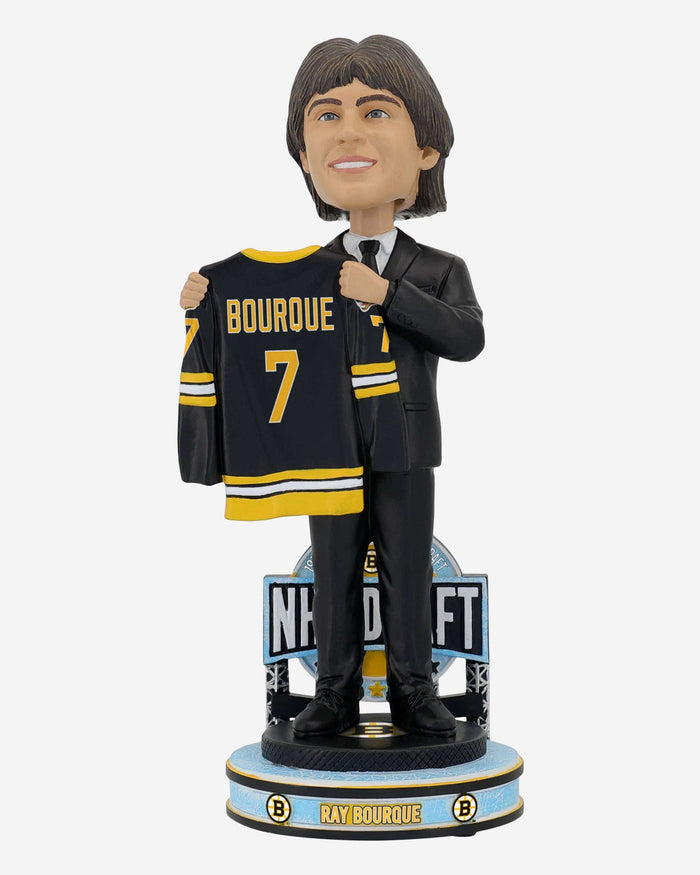 Ray Bourque Boston Bruins 1979 Draft Pick Bobblehead FOCO - FOCO.com