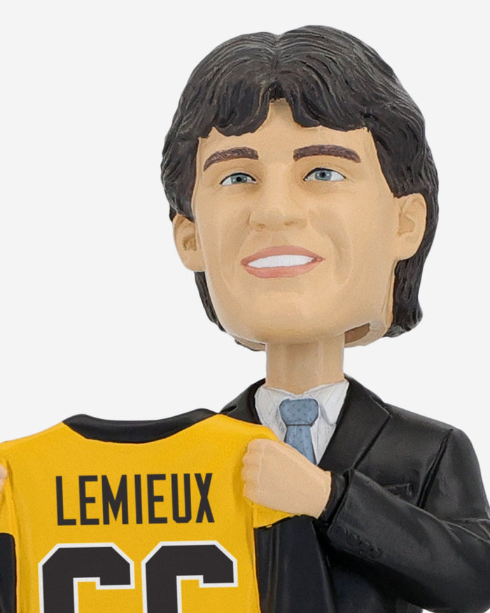 Mario Lemieux Pittsburgh Penguins 1984 Draft Pick Bobblehead FOCO - FOCO.com