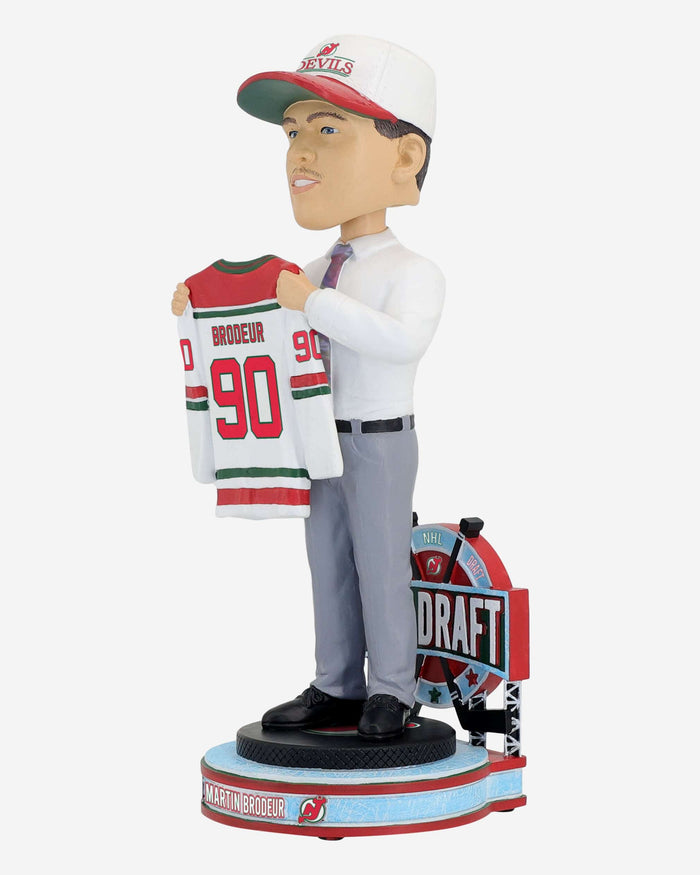 Martin Brodeur New Jersey Devils 1990 Draft Pick Bobblehead FOCO - FOCO.com