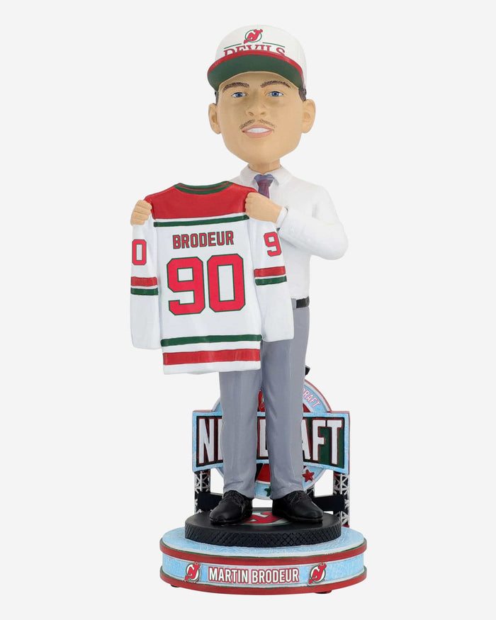 Martin Brodeur New Jersey Devils 1990 Draft Pick Bobblehead FOCO - FOCO.com