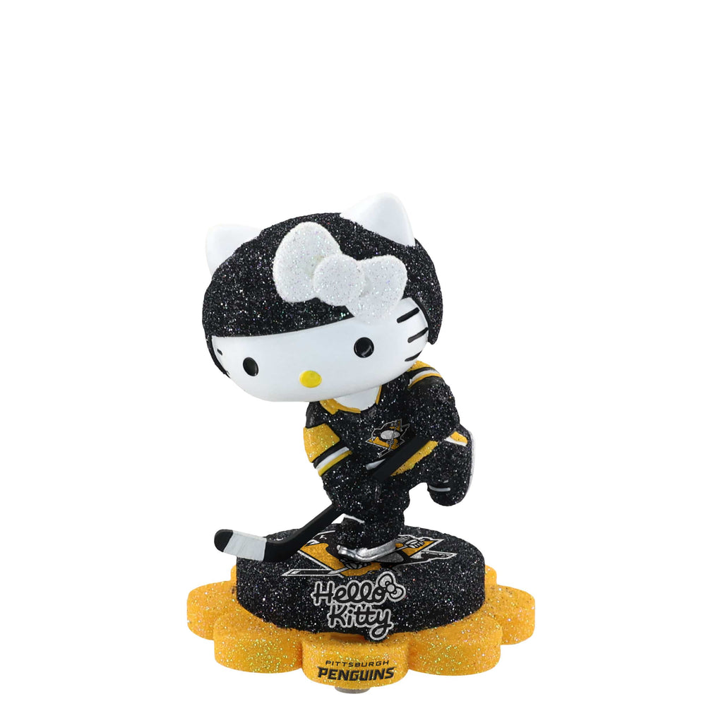 Pittsburgh Penguins Hello Kitty® Glitter Mini Bobblehead