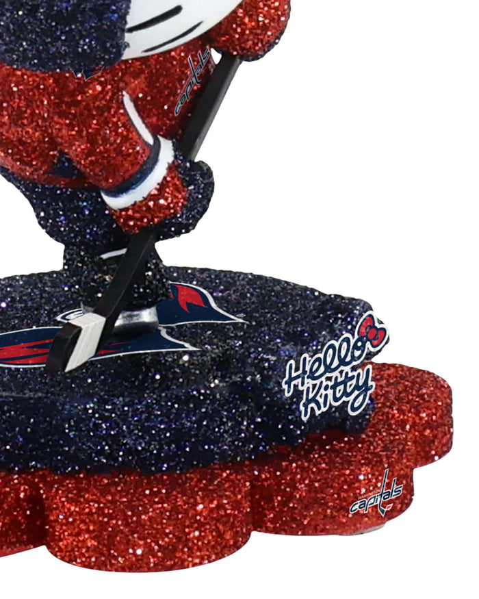 Washington Capitals Hello Kitty® Glitter Mini Bobblehead FOCO - FOCO.com