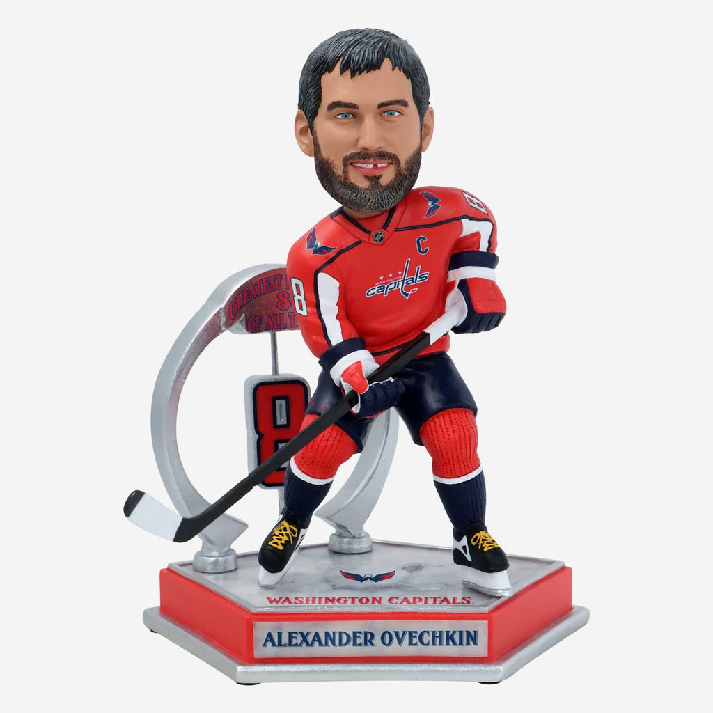 Alexander Ovechkin Washington Capitals Legendary Number 8 Bobblehead FOCO - FOCO.com