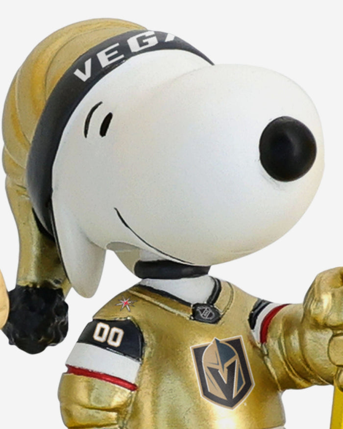 Vegas Golden Knights Peanuts Penalty Box Mini Bobblehead Scene FOCO - FOCO.com