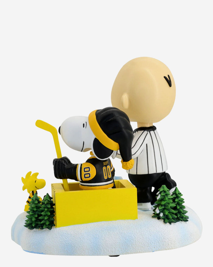 Pittsburgh Penguins Peanuts Penalty Box Bobblehead FOCO - FOCO.com