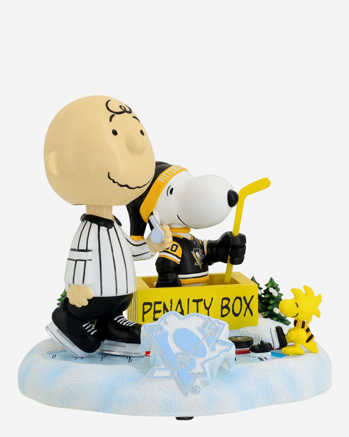 Pittsburgh Penguins Peanuts Penalty Box Bobblehead FOCO - FOCO.com