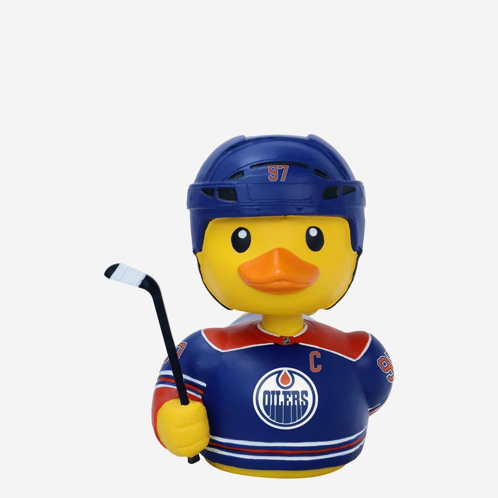 Connor McDavid Edmonton Oilers Player Bobble Duck Mini Bobblehead FOCO - FOCO.com