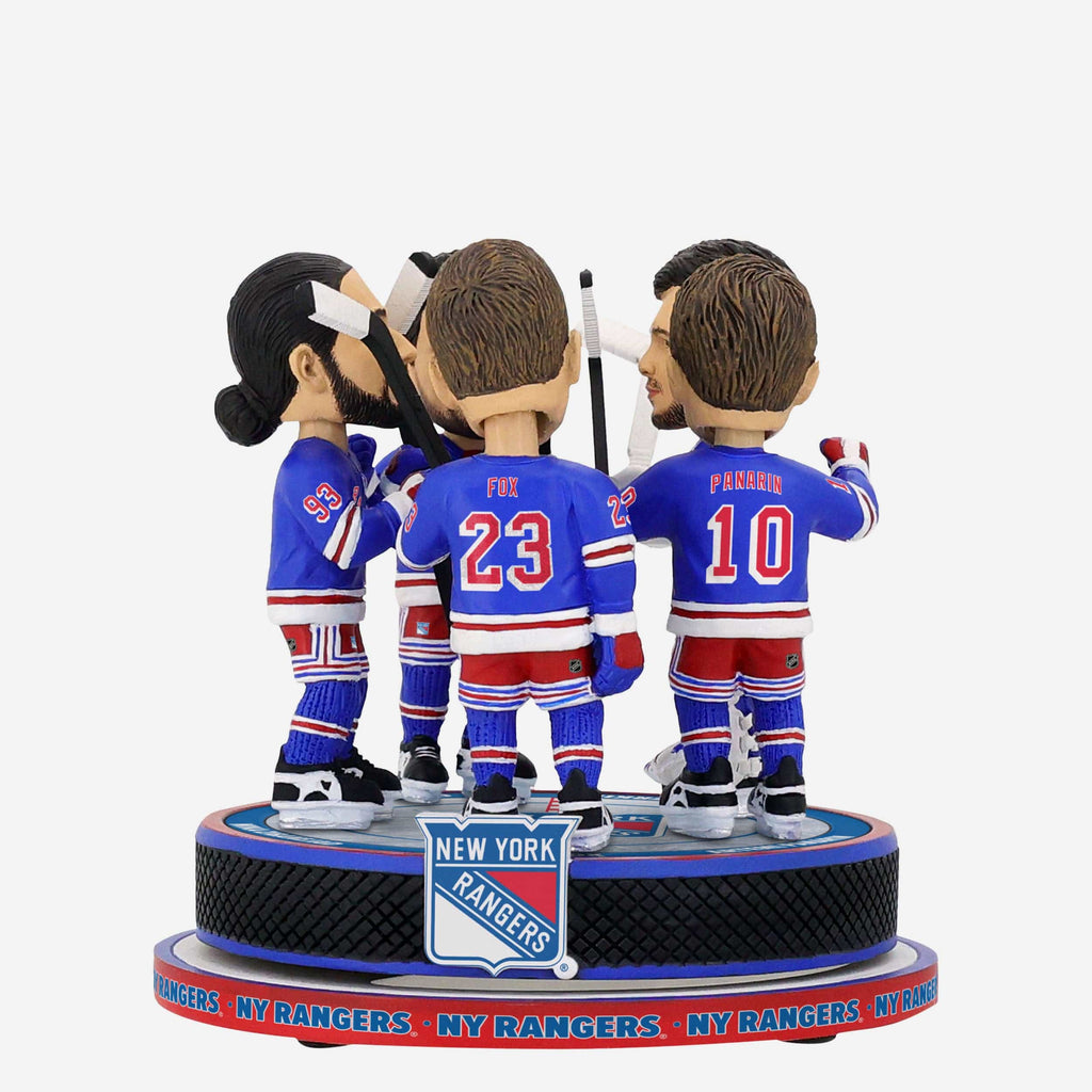 New York Rangers Celebration Spinner Mini Bobblehead Scene FOCO - FOCO.com