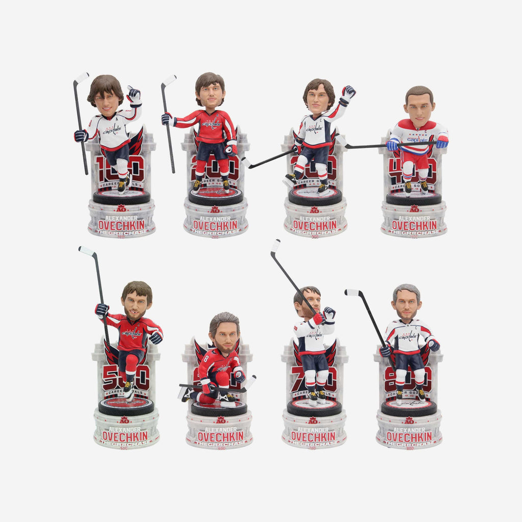 Alex Ovechkin Washington Capitals Gr8 Chase Bobblehead Set FOCO - FOCO.com