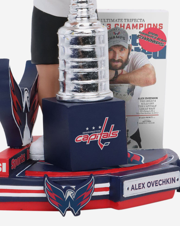 Alex Ovechkin Washington Capitals Sports Illustrated Cover Bobblehead FOCO - FOCO.com