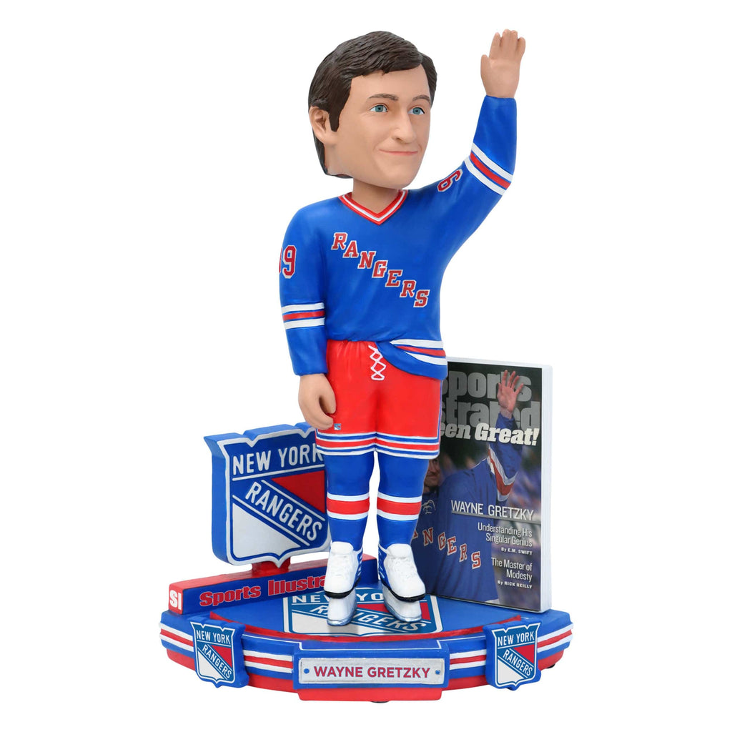 Wayne Gretzky New York Rangers It's Been Great Sports Illustrated Cover Bobblehead FOCO - FOCO.com