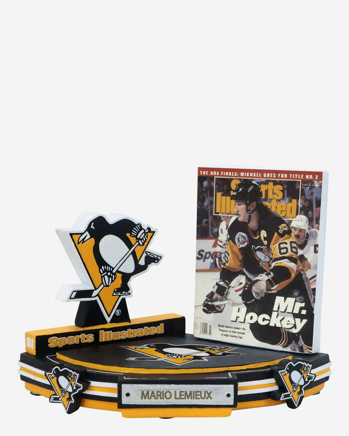 Mario Lemieux Pittsburgh Penguins Mr Hockey Sports Illustrated Cover Bobblehead FOCO - FOCO.com