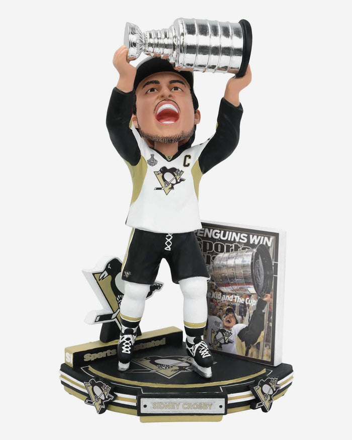 Sidney Crosby Pittsburgh Penguins The Kid and The Cup Sports Illustrated Cover Bobblehead FOCO - FOCO.com