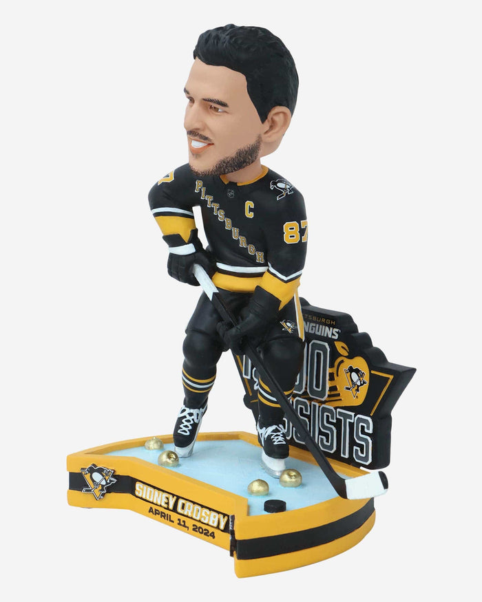 Sidney Crosby Pittsburgh Penguins 1000 Assists Bobblehead FOCO - FOCO.com