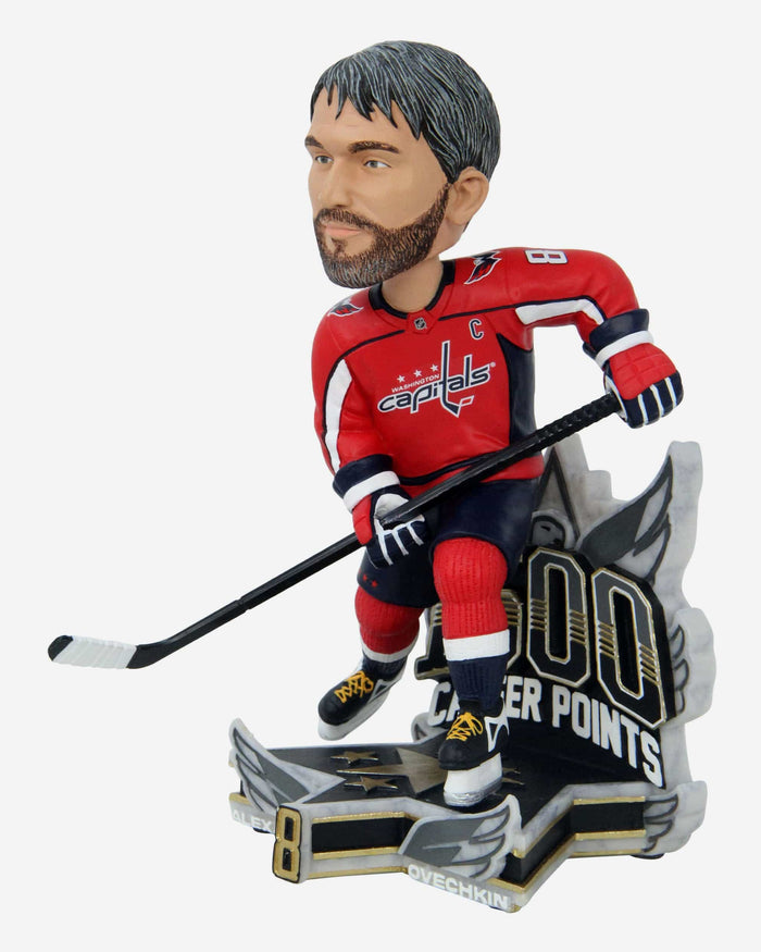 Alex Ovechkin Washington Capitals 1500 Point Bobblehead FOCO - FOCO.com